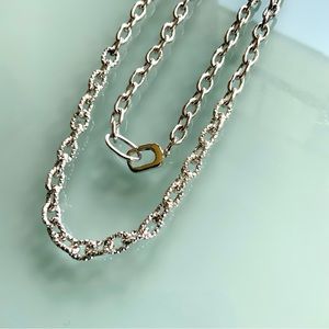 Heavy Links 925 silver Chain. Handmade